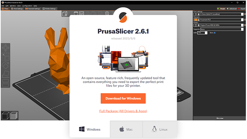 Download PrusaSlicer