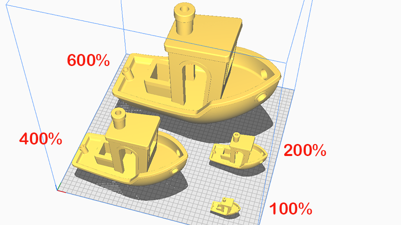 scaling 3DBenchy