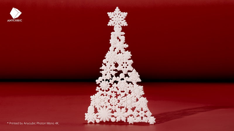 3D print snowflake ornament