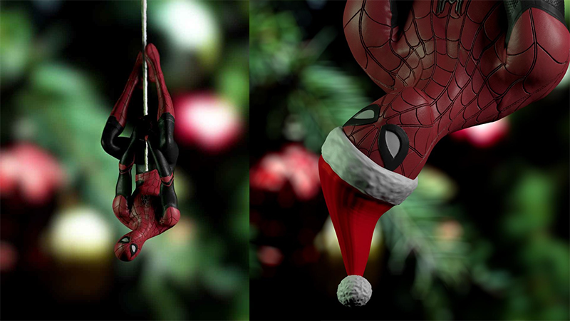 Spiderman Ornament