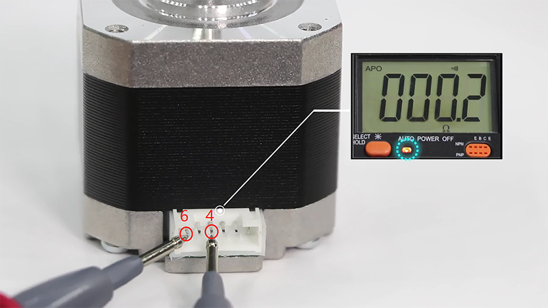 Test a Stepper Motor