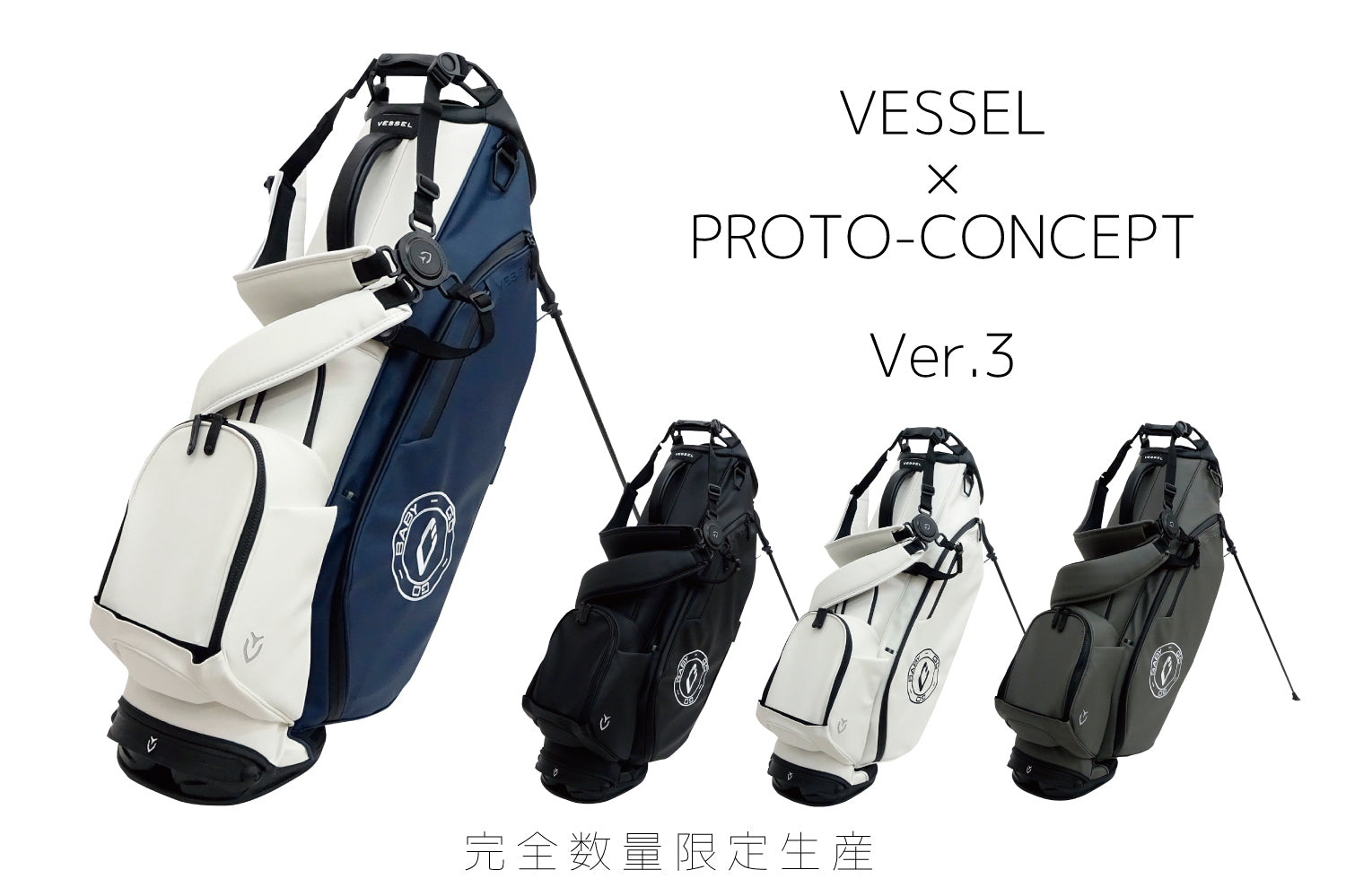 G/FORE×VESSEL キャディバッグ - バッグ