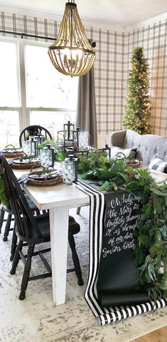 Rustic Holiday Dining