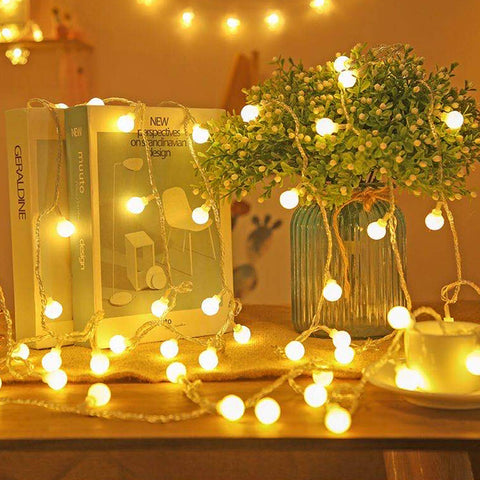 Using Indoor String Lights