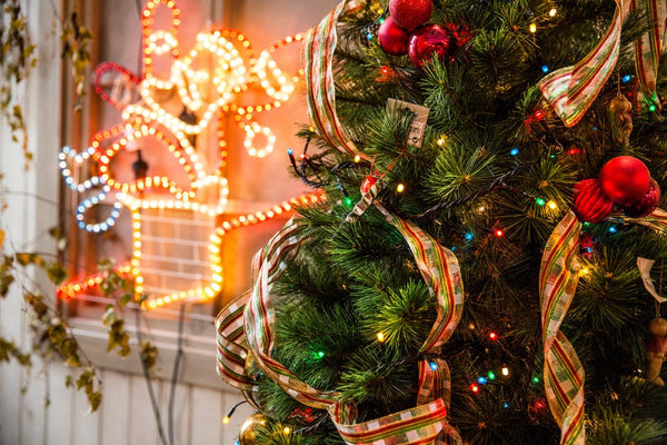 christmas tree string lights