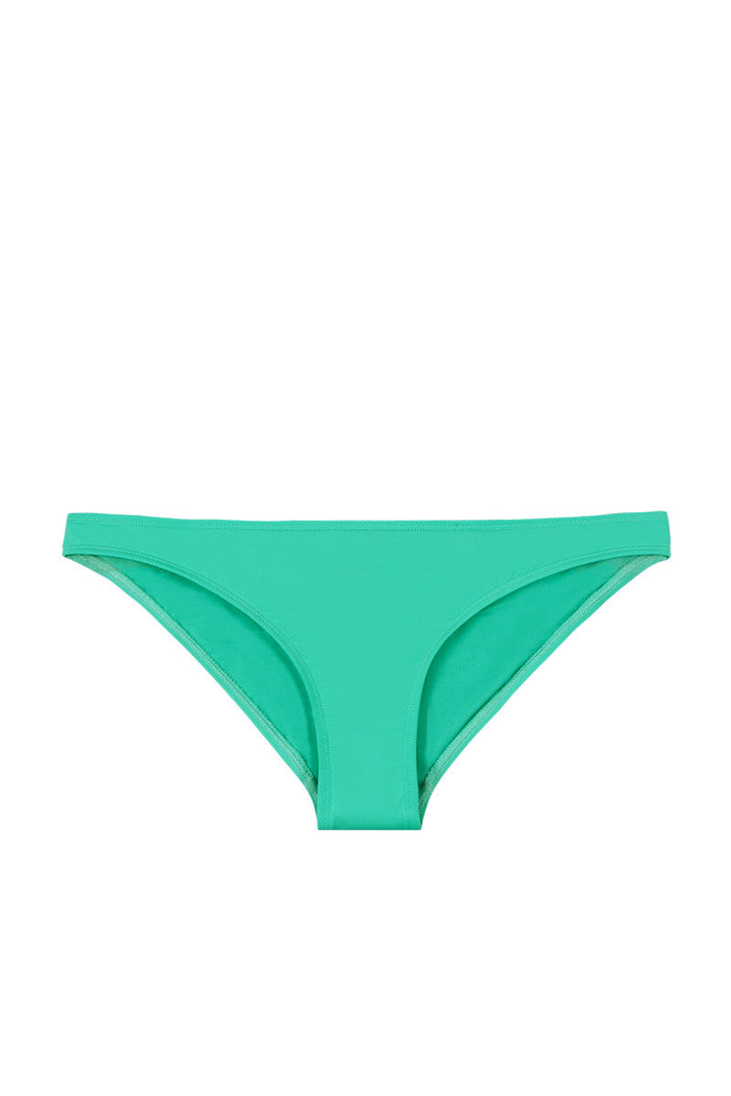 Moderate Coverage Ruched Bikini Bottom - Eucalyptus