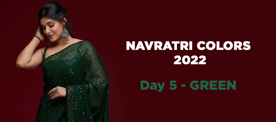 What to Wear on Navratri Days: 9 Colours of Navratri and its Significa –  MYPOSHAAKH