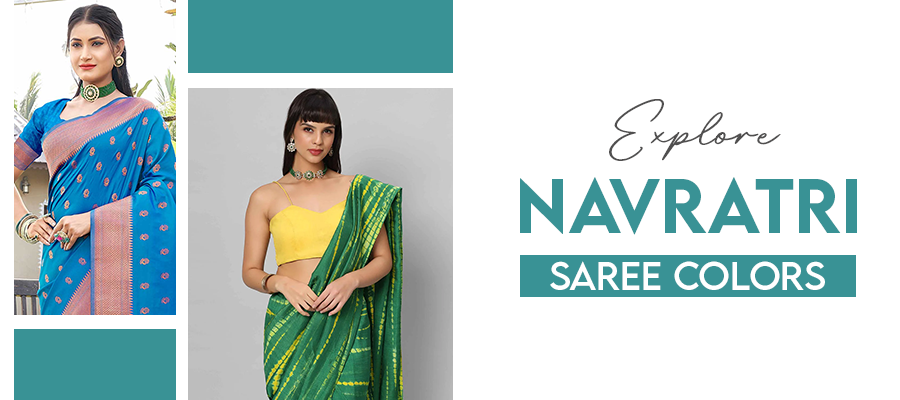 Exploring the Spiritual Meaning of Navratri's Nine Days Saree Colors