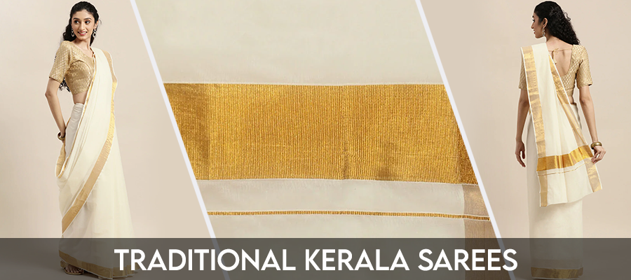 Traditional Kerala Sarees