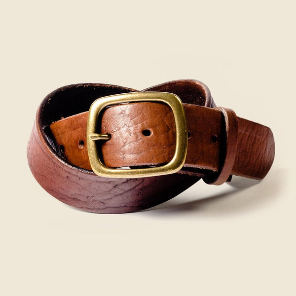 CLASSIC ESPRESSO Dark Brown Leather Belt