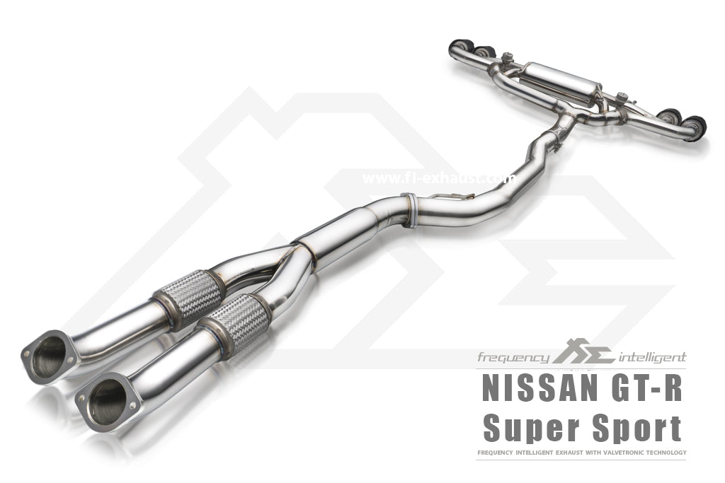 FI Exhaust Nissan GTR R35 (Super Sport Version) Front Y Pipe + Mid Pip