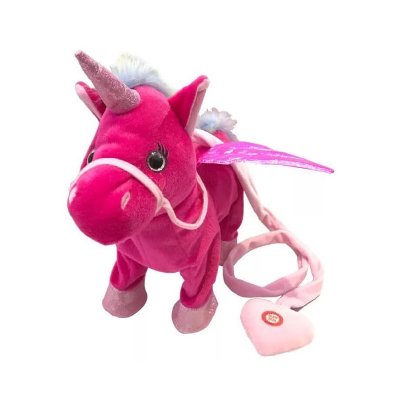 walking singing unicorn toy