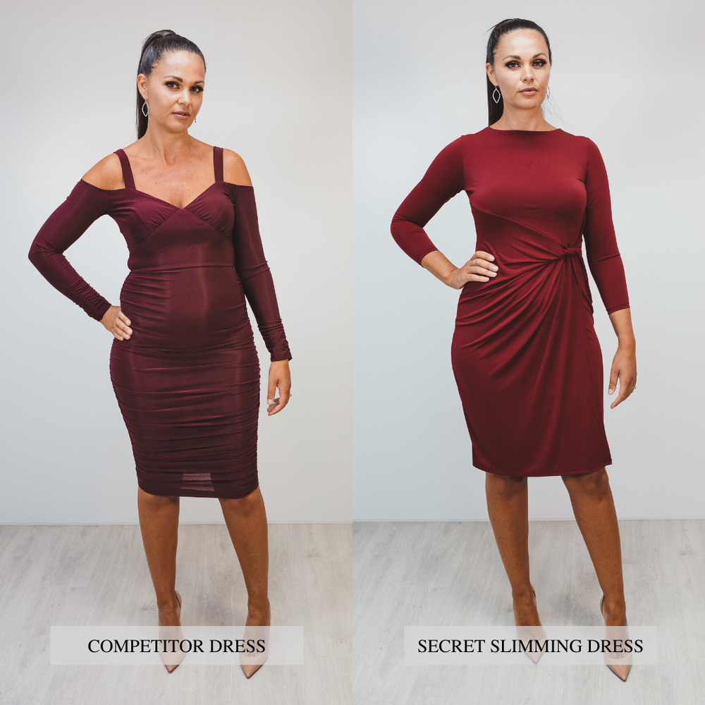 flattering dresses for size 12