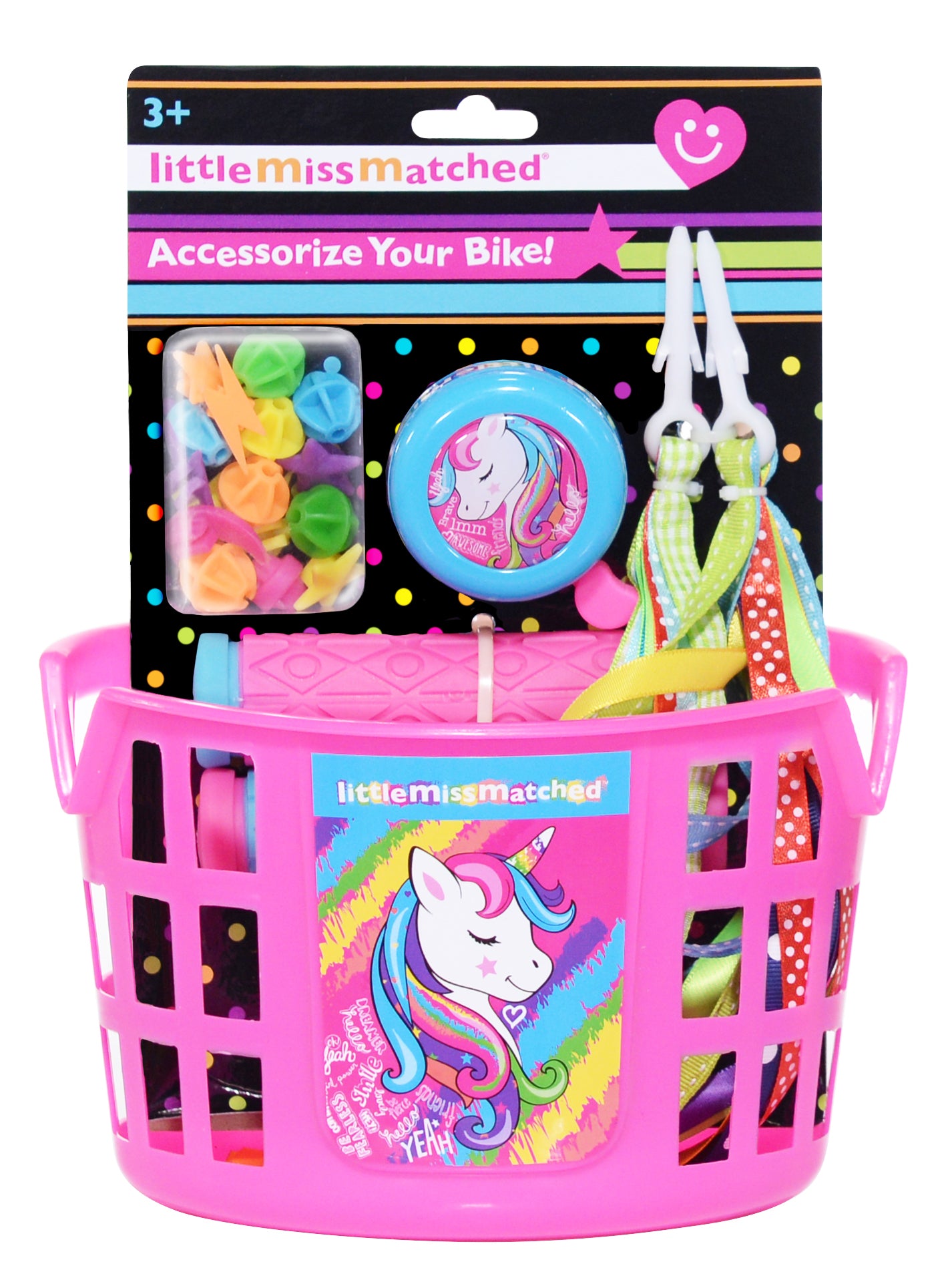 little miss matched unicorn bike