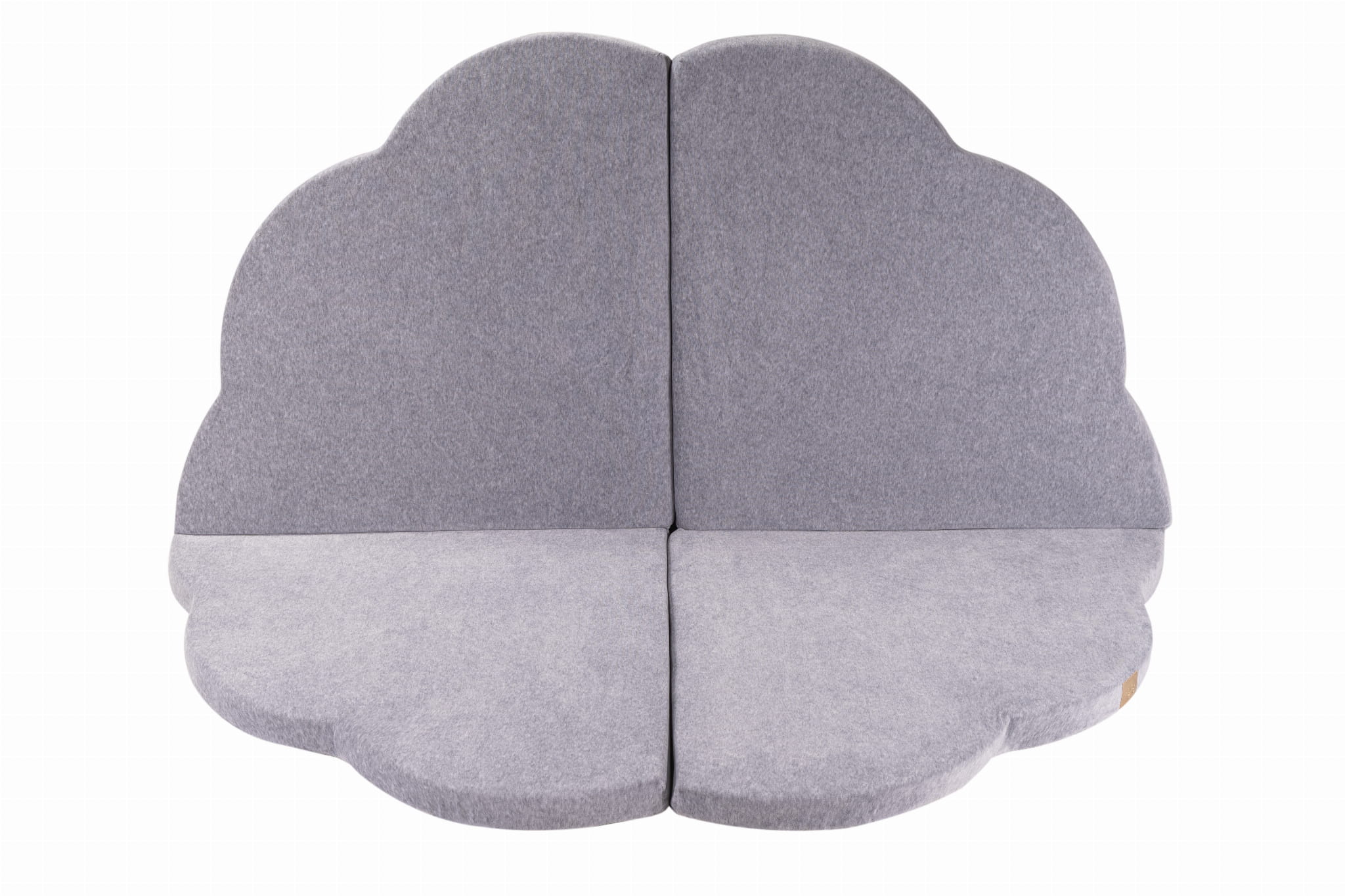 MeowBaby Luxury Cloud Foam Baby Play Mat | Style My Kid, Light Grey