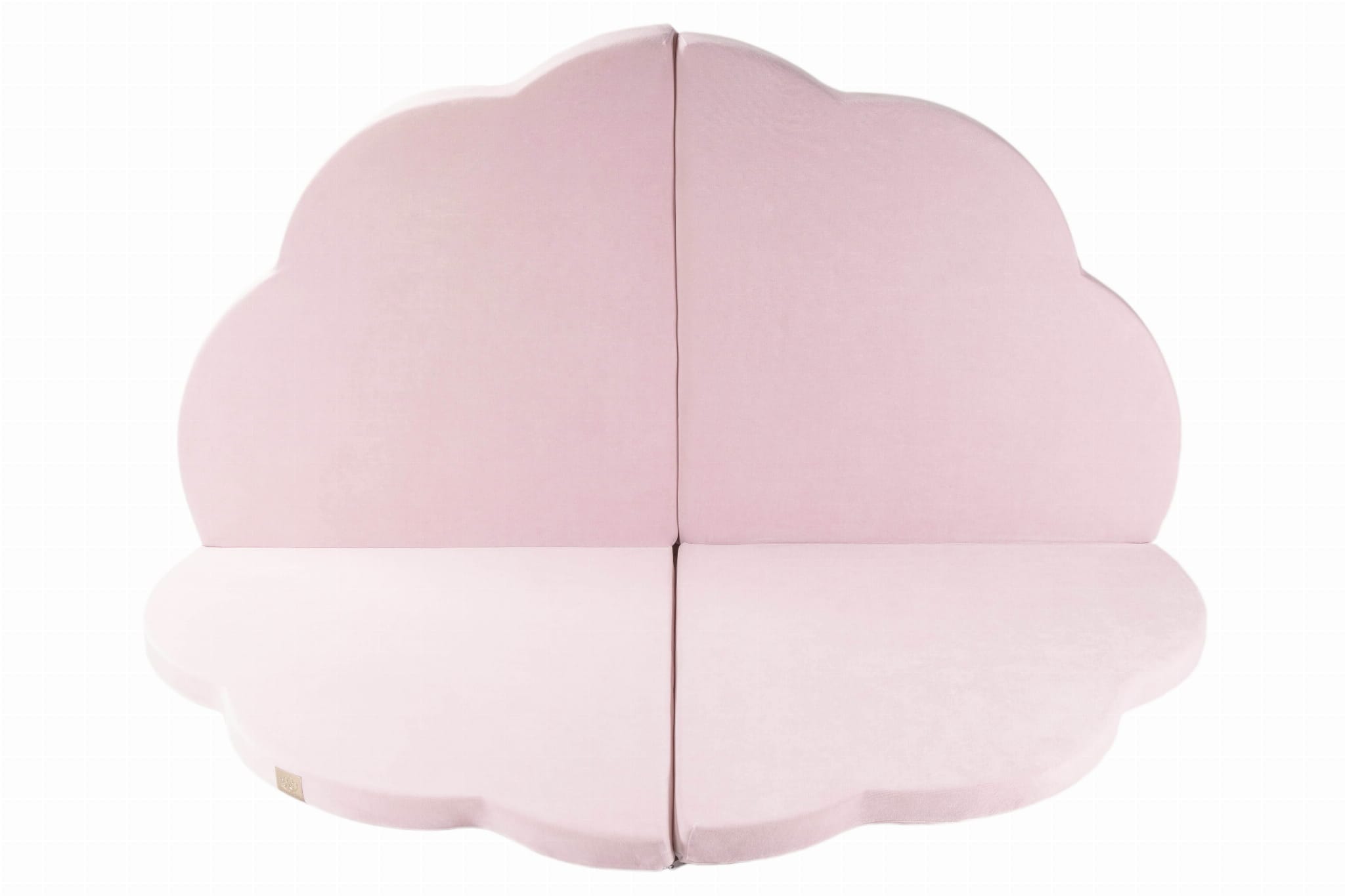 MeowBaby Luxury Cloud Foam Baby Play Mat | Style My Kid, Light Pink product