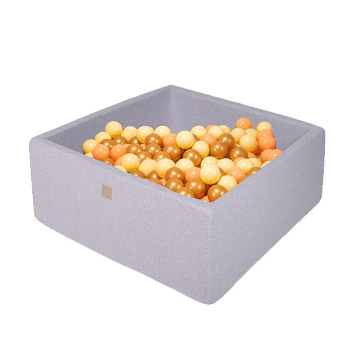 Luxury Cotton Square Ball Pit - Honey For Kids By MeowBaby