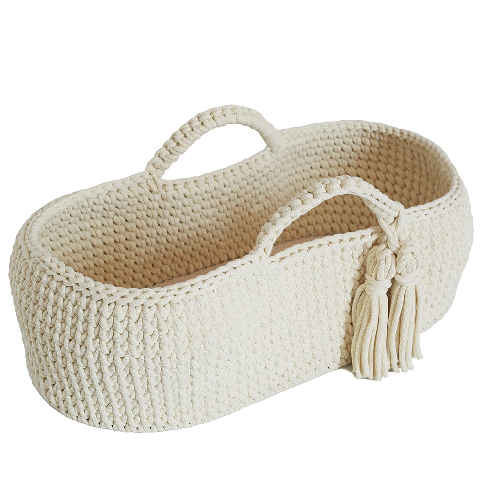 Organic Moses Basket With Mattress