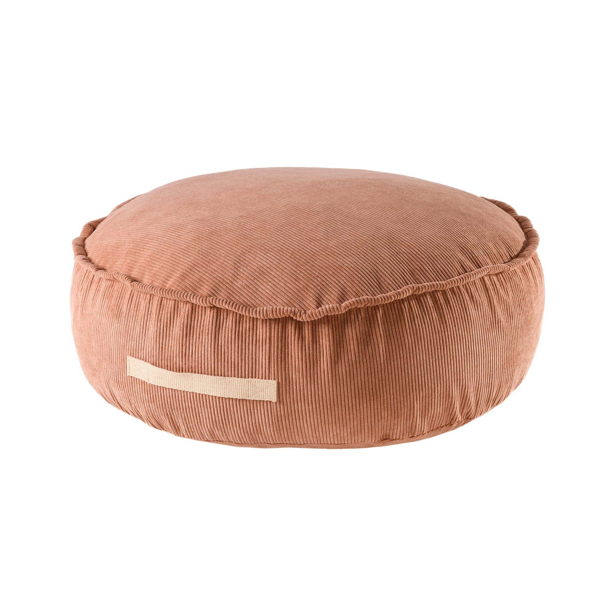 Luxury Corduroy Round Pouffe For Kids By MeowBaby