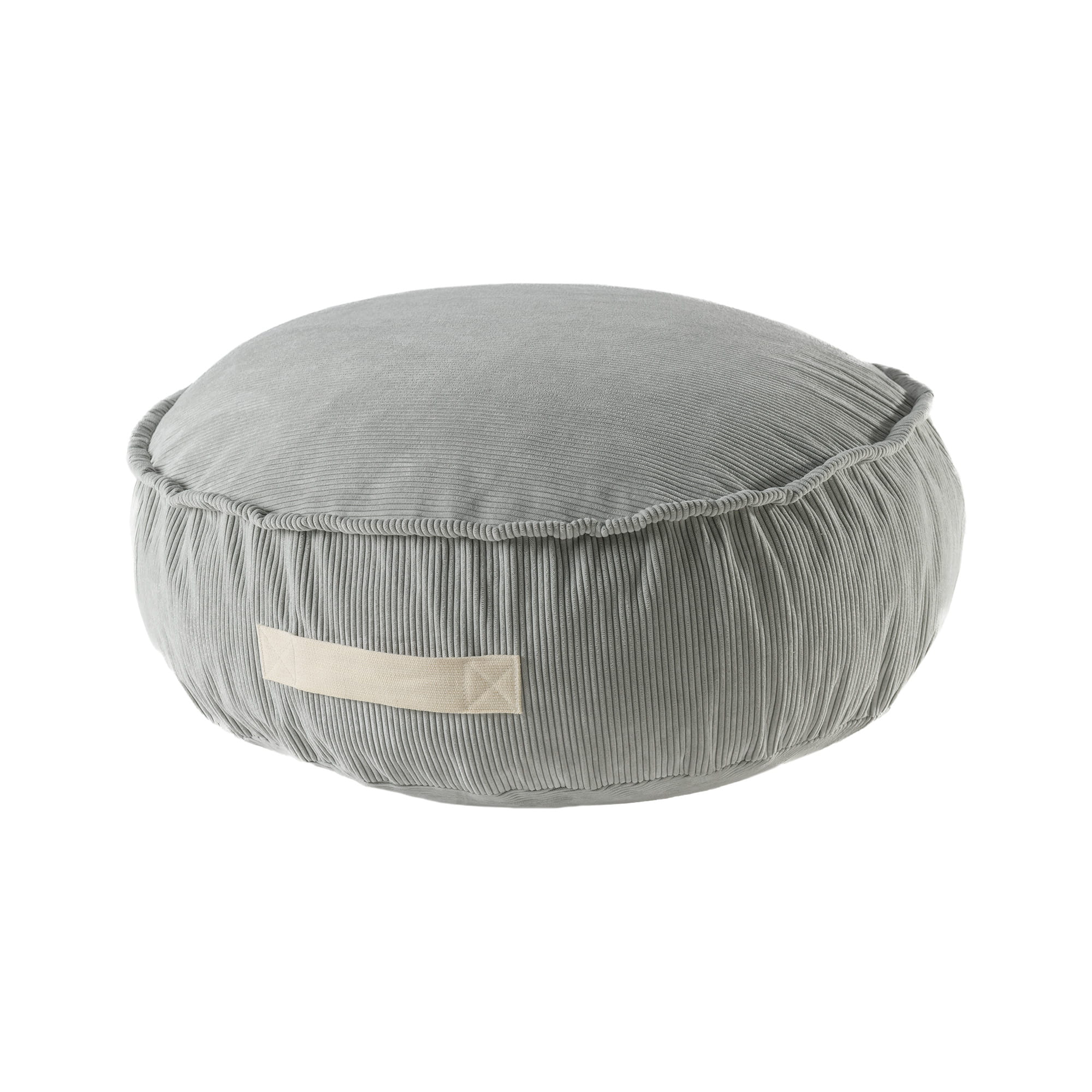 Luxury Corduroy Round Pouffe For Kids By MeowBaby