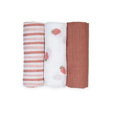 Receiving Blankets Minis For Baby By Lulujo - 3 Pack