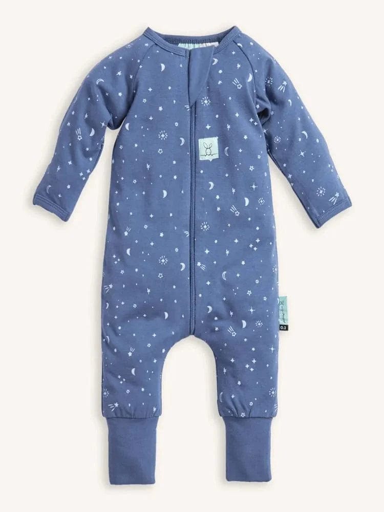 Layers Long Sleeve Sleepsuit 0.2 Tog For Baby By ergoPouch - Night Sky