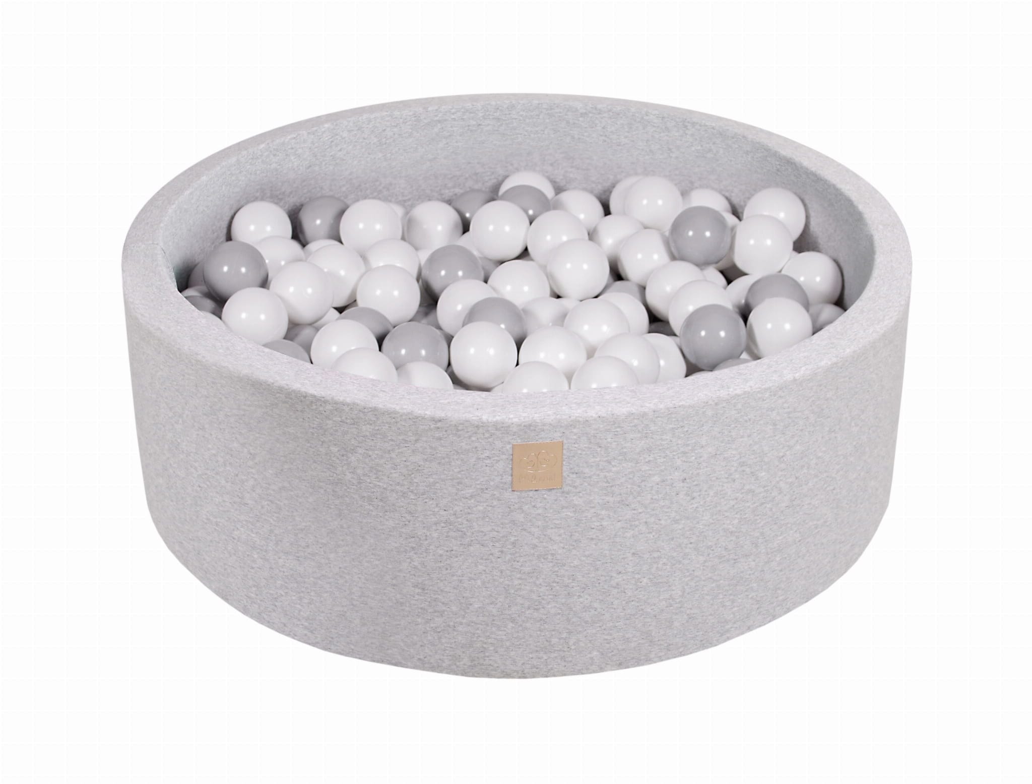 Luxury Cotton Round Ball Pit - Smooth 'n Pure For Kids By MeowBaby