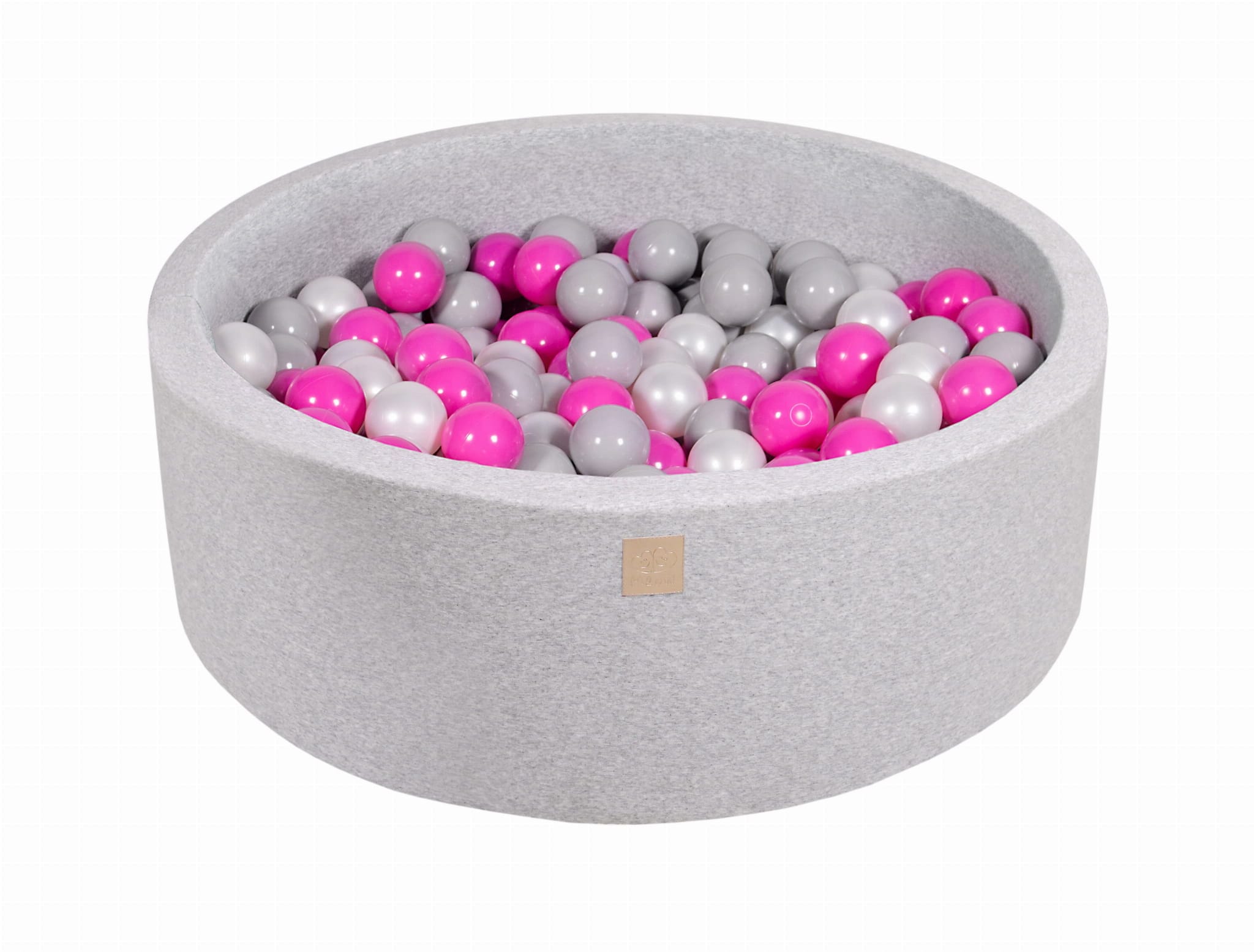 Luxury Cotton Round Ball Pit - Bold 'n Bubbly For Kids By MeowBaby