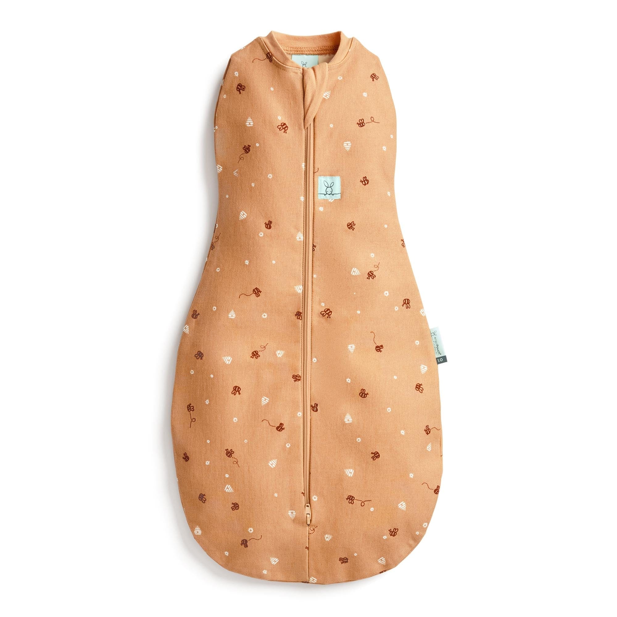 Cocoon Swaddle Bag 1.0 Tog For Baby By ergoPouch - Honey Bees