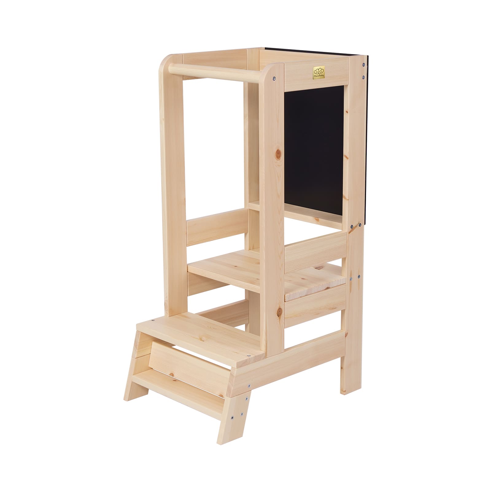 Wooden Kitchen Helper - Learning Tower With Board For Kids By MeowBaby