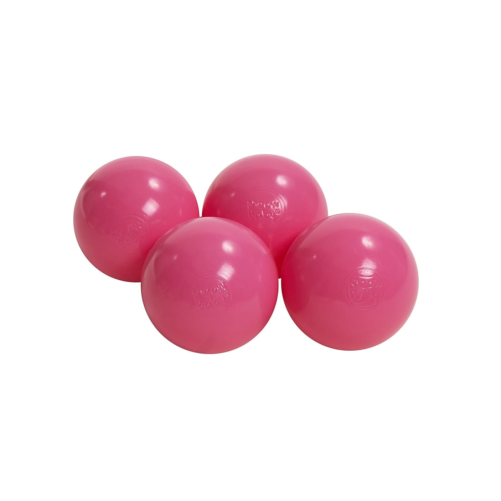 Soft CE Certified Plastic Balls For Kids By MeowBaby Transparent