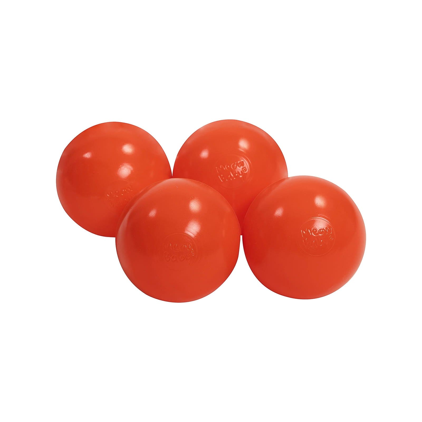 Soft CE Certified Plastic Balls For Kids By MeowBaby Transparent