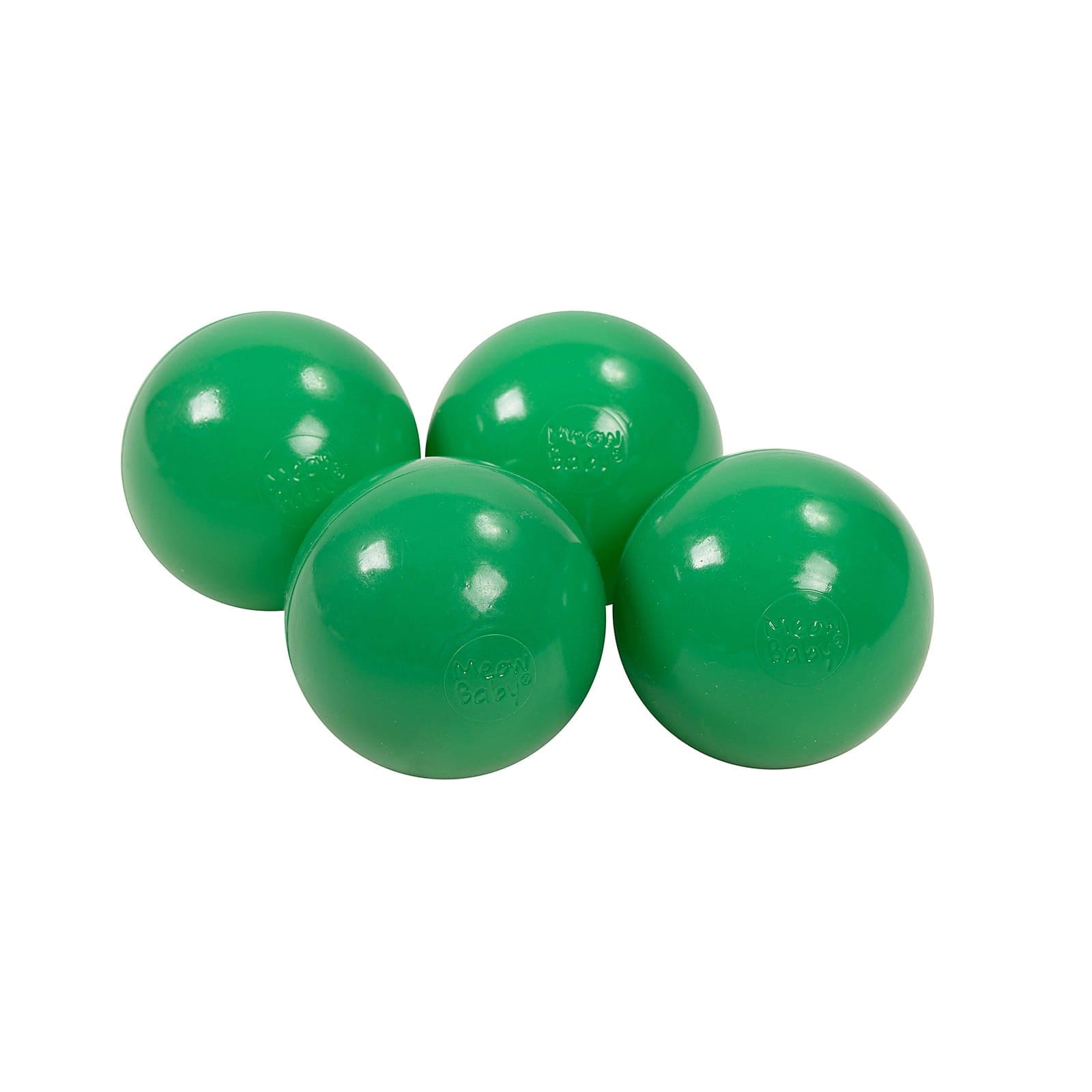 Soft CE Certified Plastic Balls For Kids By MeowBaby Transparent