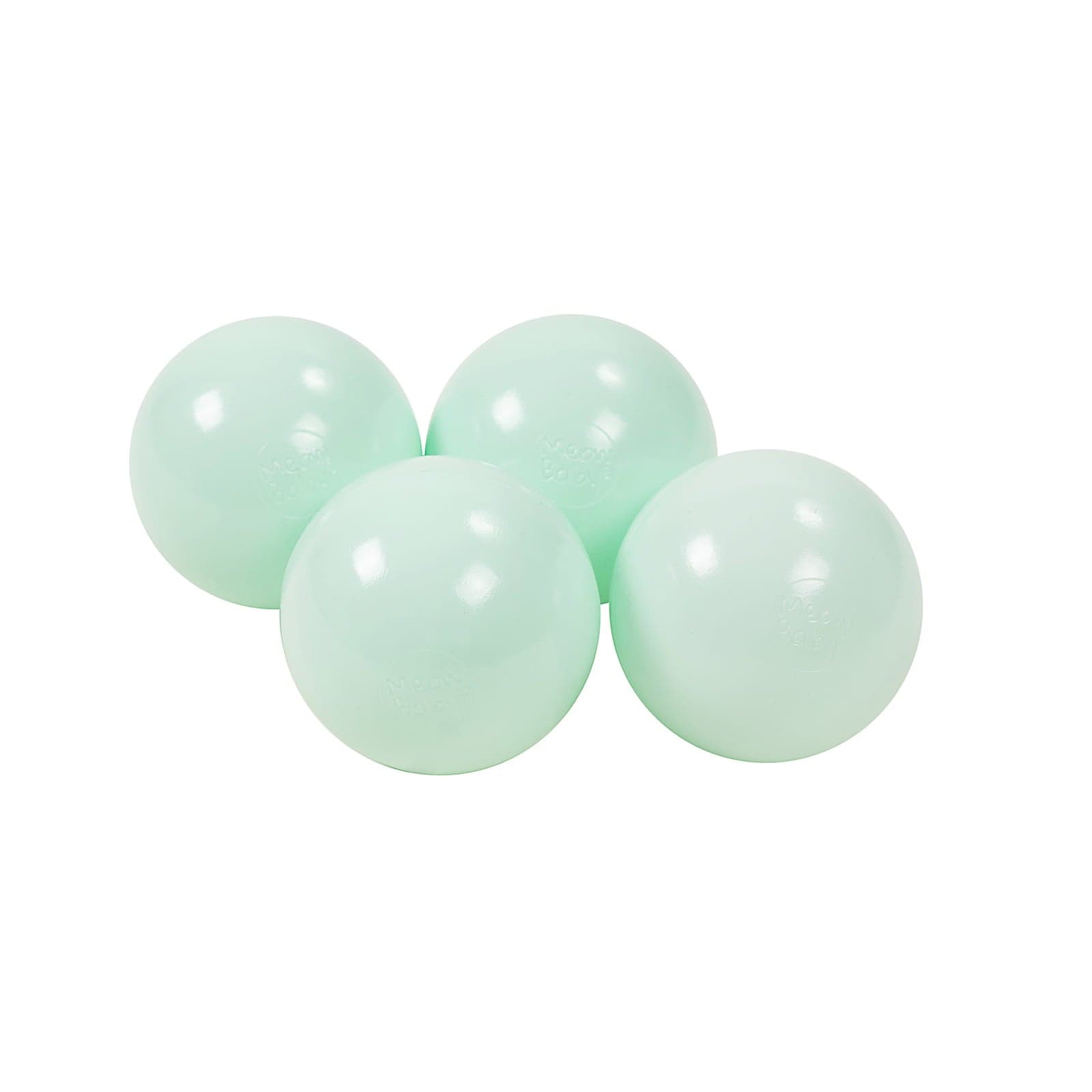 Soft CE Certified Plastic Balls For Kids By MeowBaby Transparent