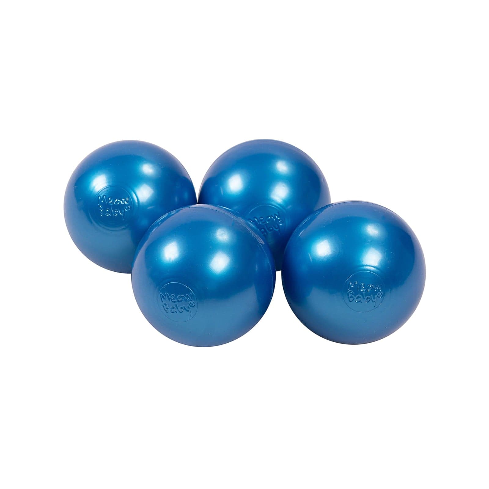 Soft CE Certified Plastic Balls For Kids By MeowBaby Transparent