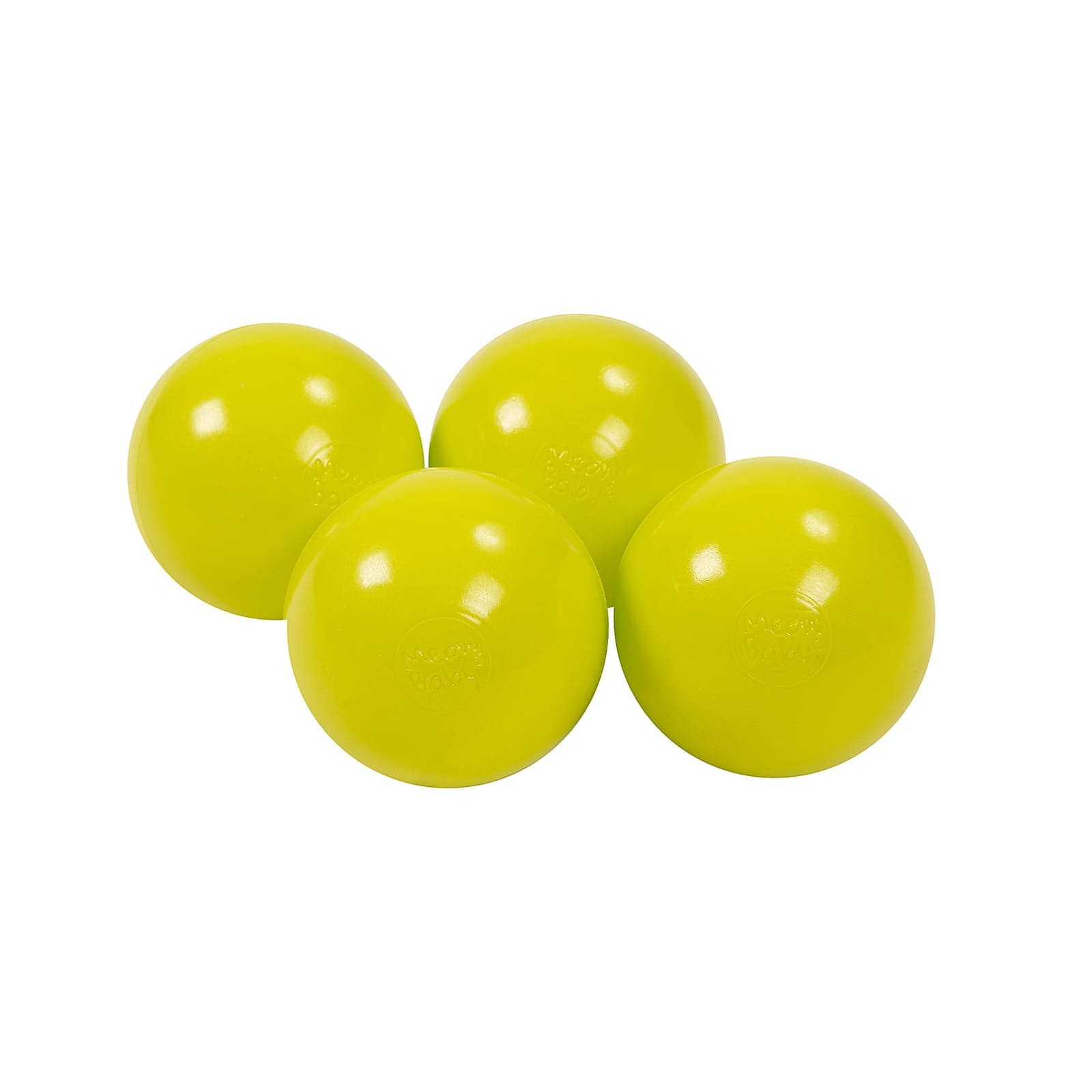 Soft CE Certified Plastic Balls For Kids By MeowBaby Transparent