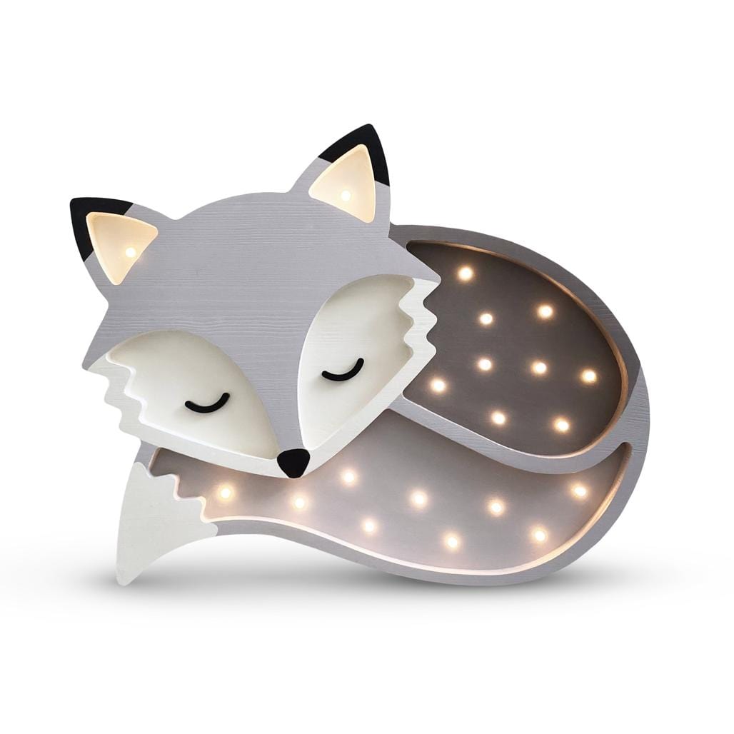 Luxury Handmade Lamp For Kids By Peekaboo - Fox Fox