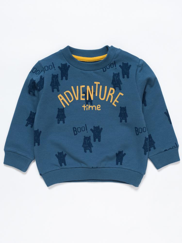 Boys Sweatshirt Boys Jumper Boys Adventure French Terry Sweatshirt 