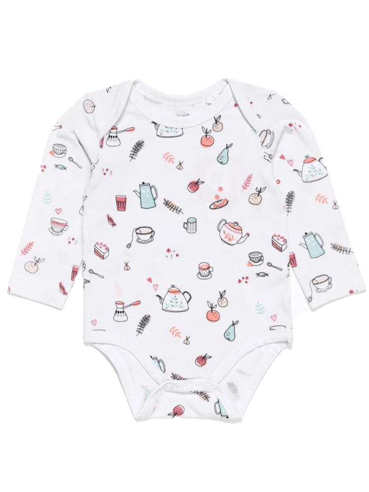 White Baby Interlock Bodysuit