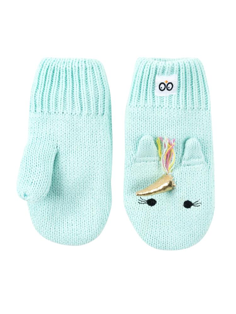 Zoocchini - Kids Knit Mittens Allie The Alicorn 1-2Y | Style My Kid