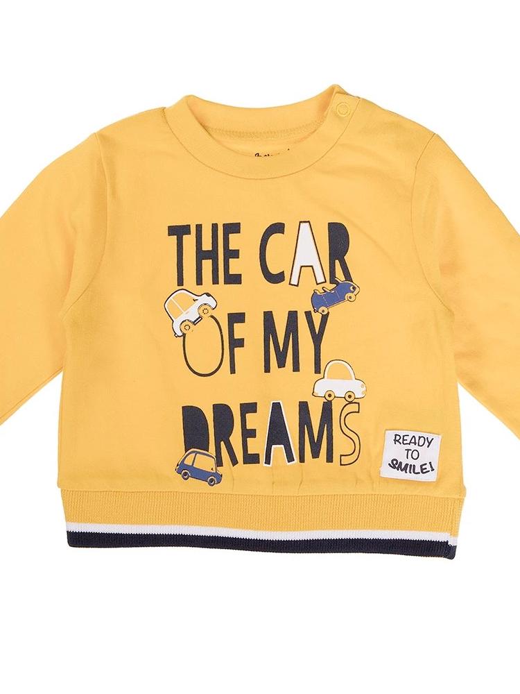 Boys Long Sleeve Car of My Dreams Top Jumper 