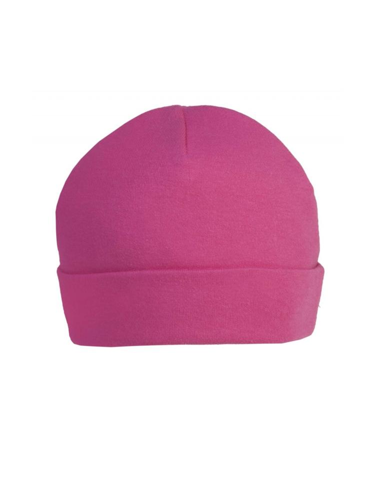 Bright Cerise Pink Beanie Baby Hat | Style My Kid