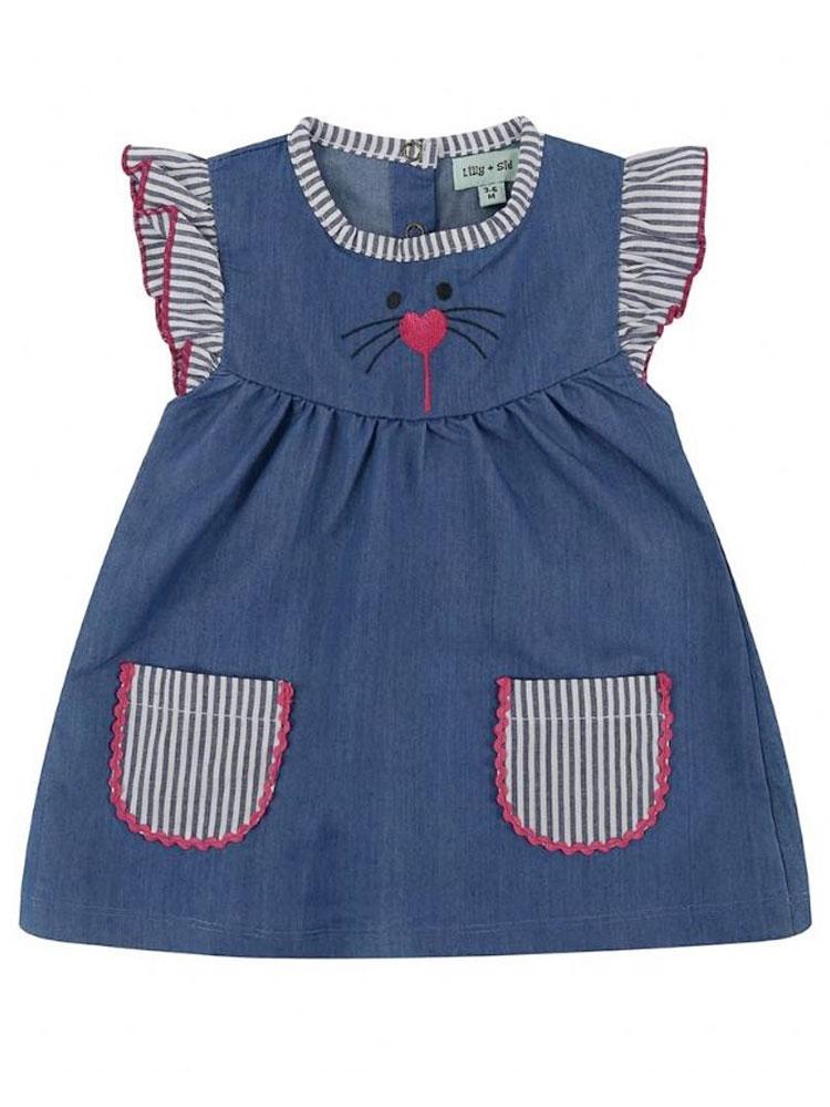 Lilly & Sid Organic Character Baby Dress | Style My Kid