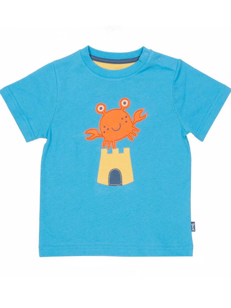 KITE Organic Crab Castle Unisex T-shirt 