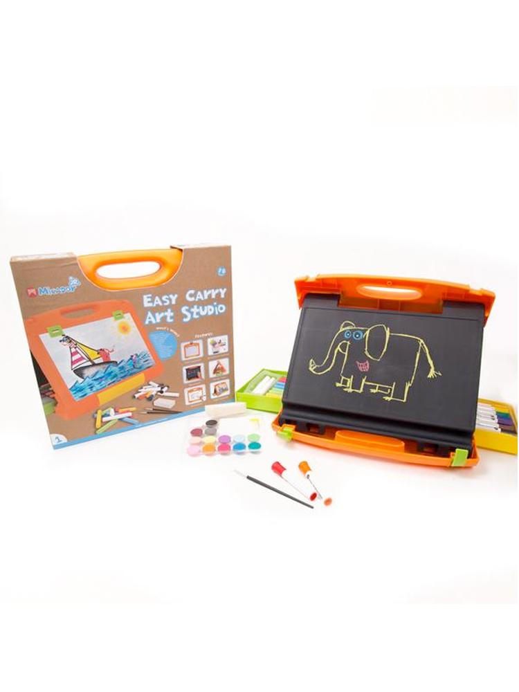 Kids Portable Art Studio - Micador jR - Easy Carry Portable Art Studio 