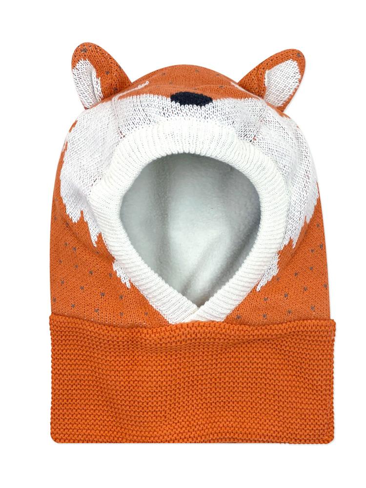 Baby Knit Fox Balaclava Hat - Small - Zoocchini | Style My Kid