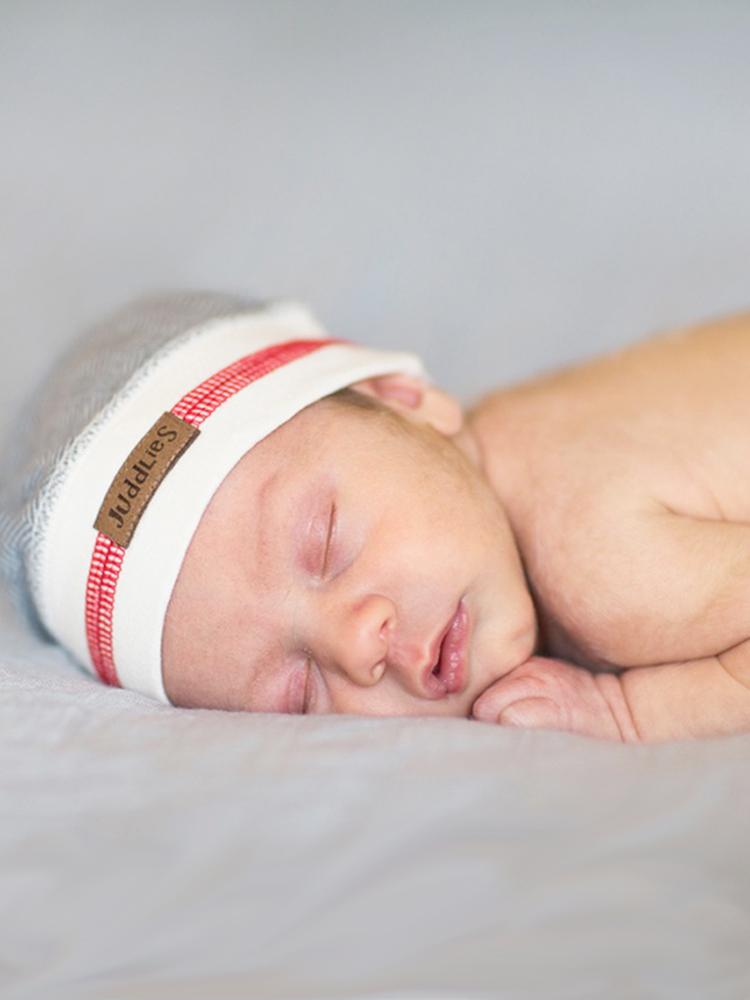 Baby Grey Beanie Hat