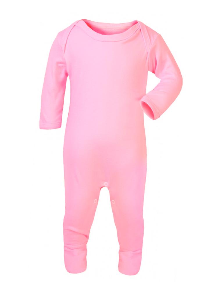 Baby Girls Footed Rompersuit 