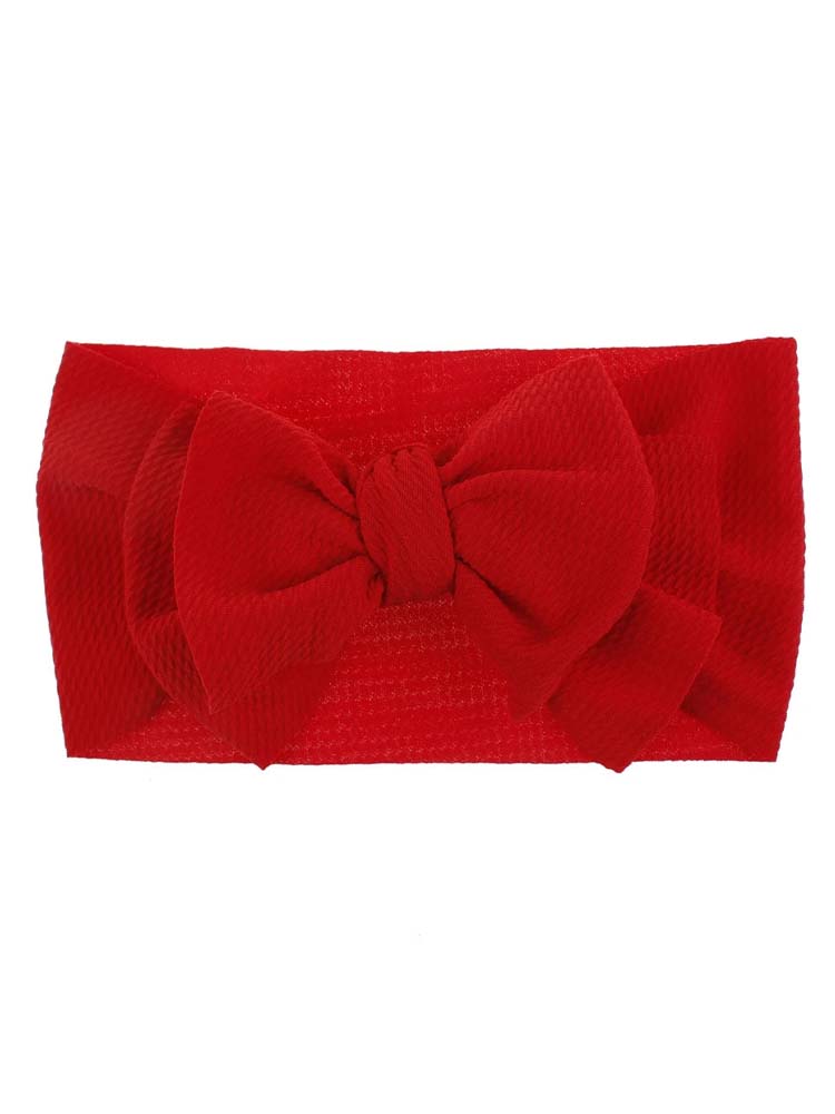 Large Hair Bow Head Band Headwear for Baby and Girls - 