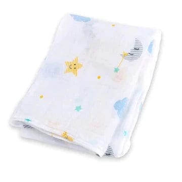 Large Muslin Baby Swaddle, Dreamland product